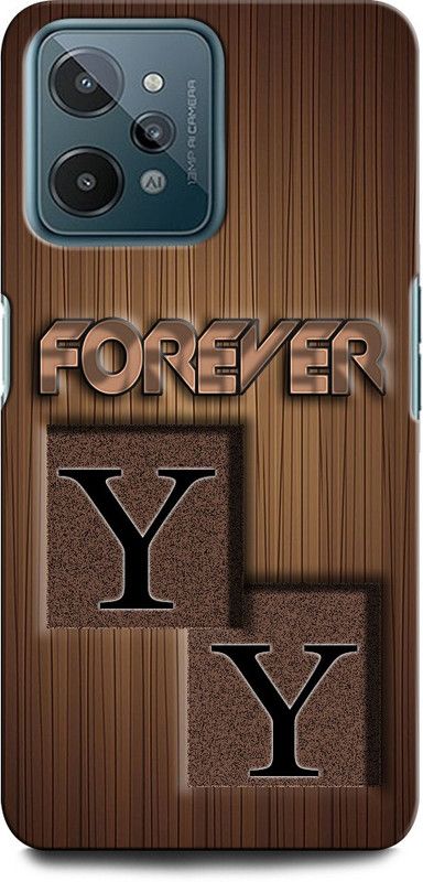 INTELLIZE Back Cover for Realme C31 YY, Y LOVE, Y LETTER, YY NAME  (Multicolor, Hard Case, Pack of: 1)