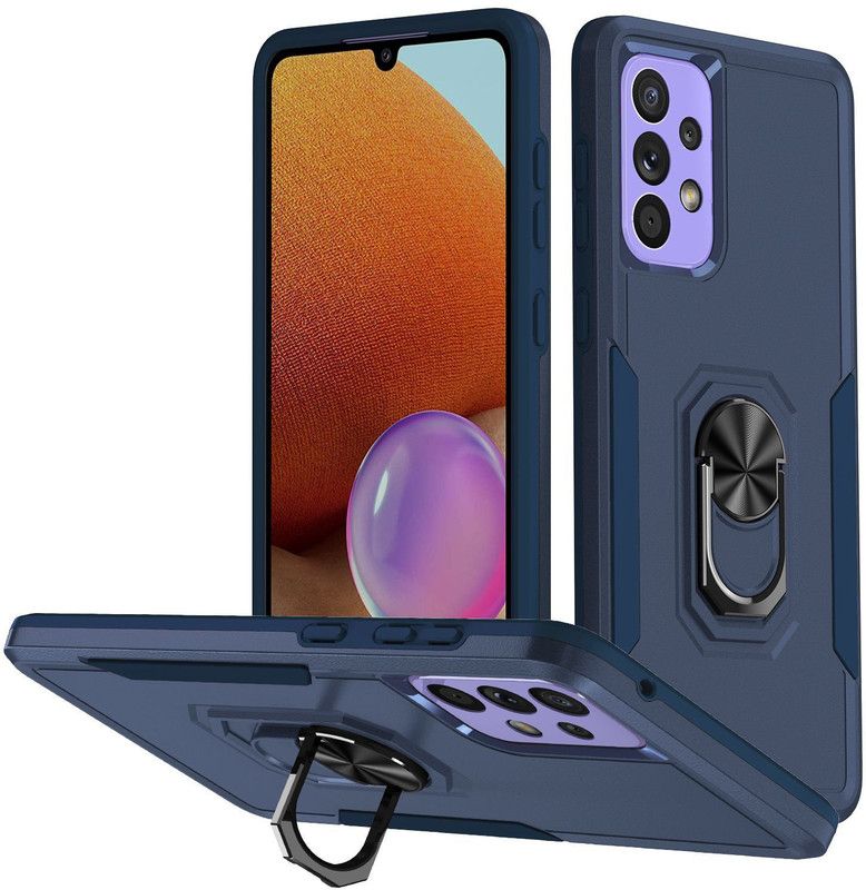 Pirum Back Cover for Samsung Galaxy A73 5G  (Blue, Dual Protection, Pack of: 1)