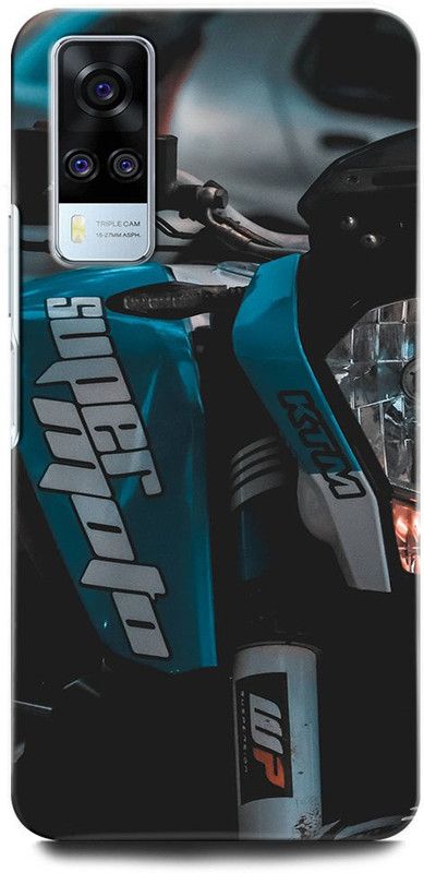 INTELLIZE Back Cover for Vivo Y31 V2036 BIKE, DUKE, DUKE BIKE LOVER, SUPERBIKE, CLASSIC  (Multicolor, Hard Case, Pack of: 1)