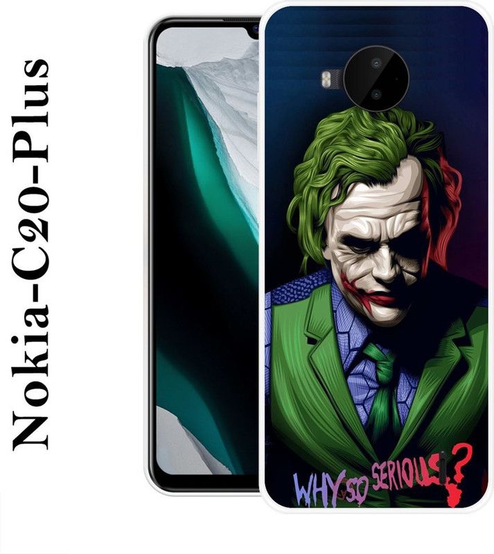 SIMAWAT Back Cover for Nokia C20 Plus  (Multicolor, Silicon)