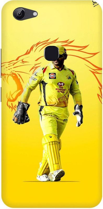 THE NARAYANA COLLECTIONS Back Cover for VIVO Y83-1802-DHONI,JERRSY,7,INDIAN,MSD,IPL  (Multicolor, Hard Case, Pack of: 1)