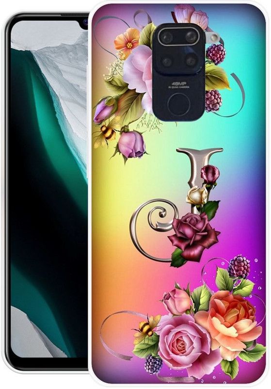PRINTGARD Back Cover for Redmi Note 9  (Multicolor, Grip Case, Silicon, Pack of: 1)
