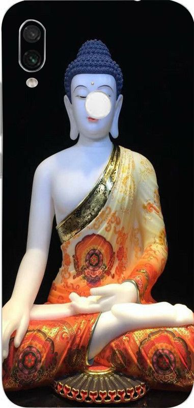 BUGGU Redmi Note 7 Mobile Skin  (Ultra Super Lord Buddha Skin With High Matte Finish.)