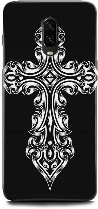 INDICRAFT Back Cover for One Plus 6T, jesus, Printed  (Multicolor, Shock Proof, Pack of: 1)