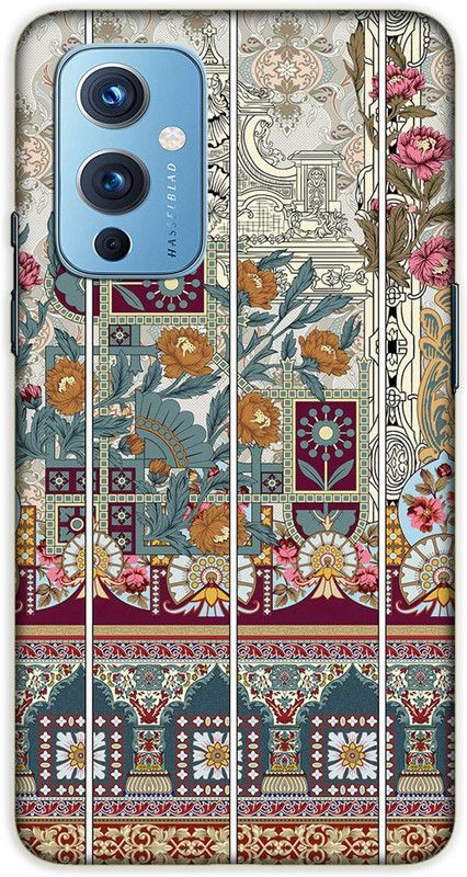 iprinto Back Cover for OnePlus 9 Patterns Back Cover  (Multicolor, Hard Case, Pack of: 1)