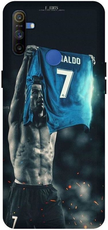 SSMORYA Back Cover for Realme Narzo 10A, Ronaldo Printed Back cover  (Multicolor, Hard Case, Pack of: 1)