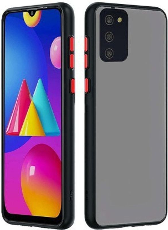 ZAKKKK Back Cover for SAMSUNG GALAXY A02S, SAMSUNG GALAXY M02S, SAMSUNG GALAXY F02S  (Black, Camera Bump Protector)