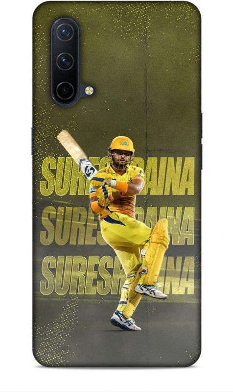 zingcart Back Cover for OnePlus Nord CE 5G, Suresh Raina Printed Back Cover Case  (Multicolor, Hard Case, Pack of: 1)