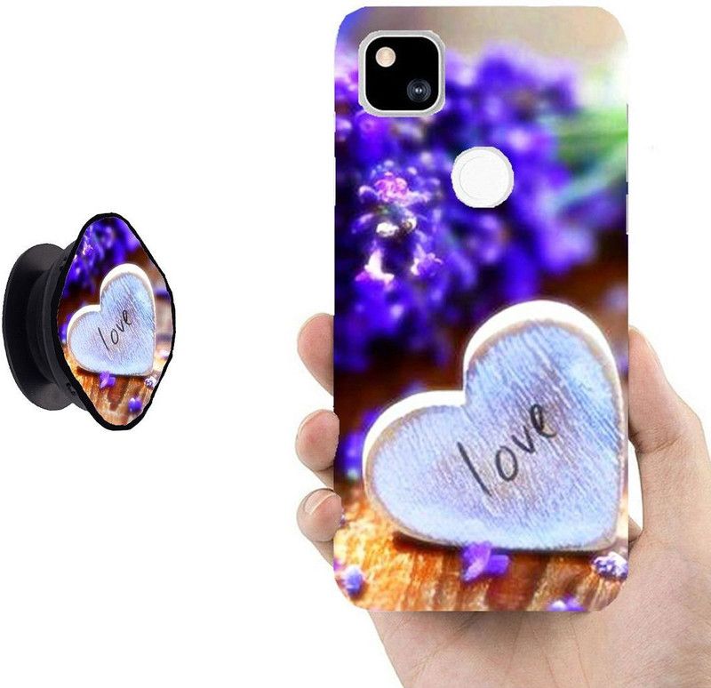 SPBR Back Cover for Google Pixel 4A  (Multicolor, Cases with Holder)