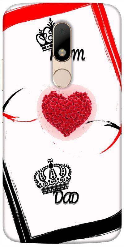 REALKING Back Cover for Motorola Moto M  (Multicolor, Grip Case, Silicon)