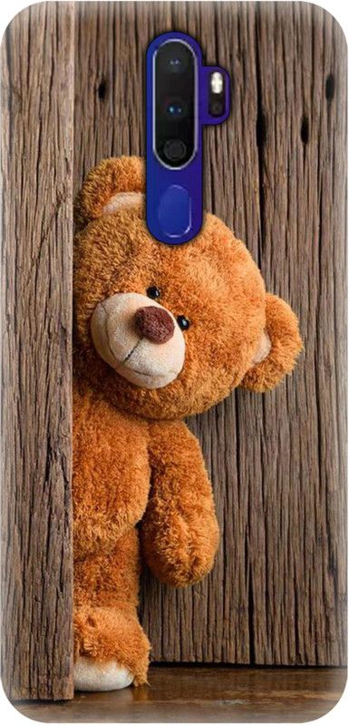 Smutty Back Cover for Oppo A5 2020, CPH1931, CPH1959, CPH1933, CPH1935, CPH1943 - Teddybear Print  (Multicolor, Hard Case, Pack of: 1)