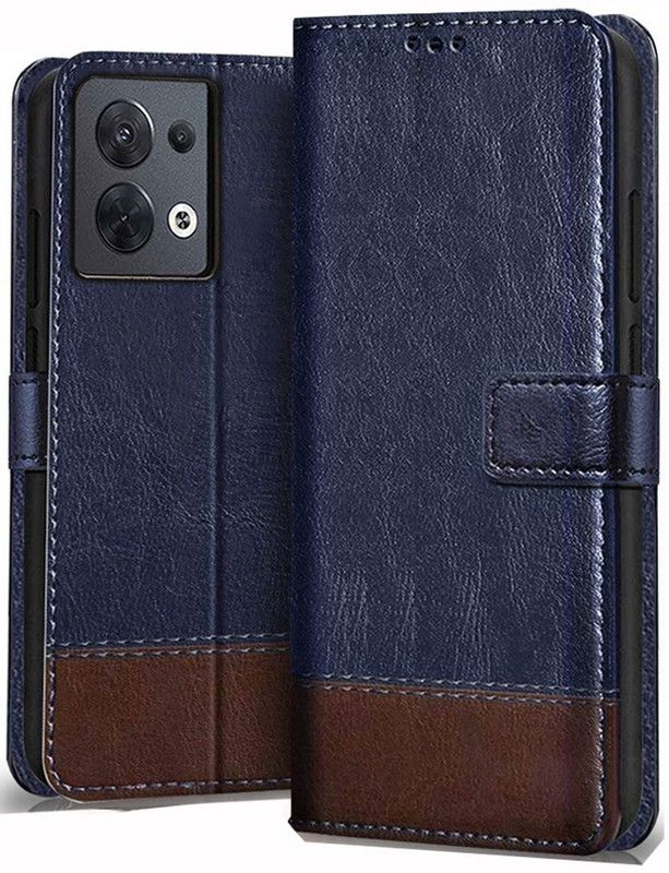 DiBOX Back Cover for Oppo Reno 8 5G  (Blue)