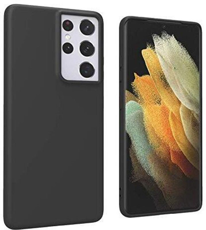 AJR Front & Back Case for Samsung Galaxy S21 Ultra, Samsung S21 Ultra  (Black, Flexible)