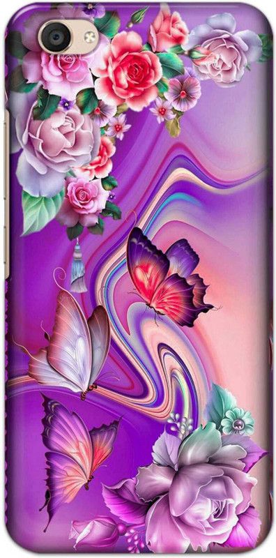 Tweakymod Back Cover for VIVO V5 PLUS  (Multicolor, 3D Case, Pack of: 1)