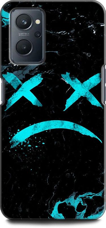 INDICRAFT Back Cover for OPPO A96, CPH2333 MARSHMELLO, DJ, EDM, MUSIC, SMILEY, FUNNY  (Multicolor, Shock Proof, Pack of: 1)