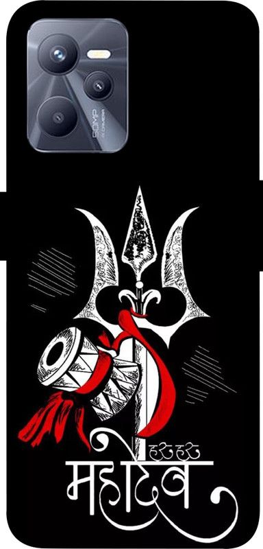 Zenil Back Cover for Realme C35  (Black, 3D Case, Pack of: 1)