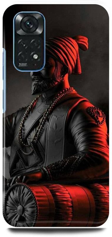 play fast Back Cover for Redmi Note 11 CHATRAPATI, SHIVAJI, MAHARAJ, MARATHA, KING  (Red, Hard Case, Pack of: 1)