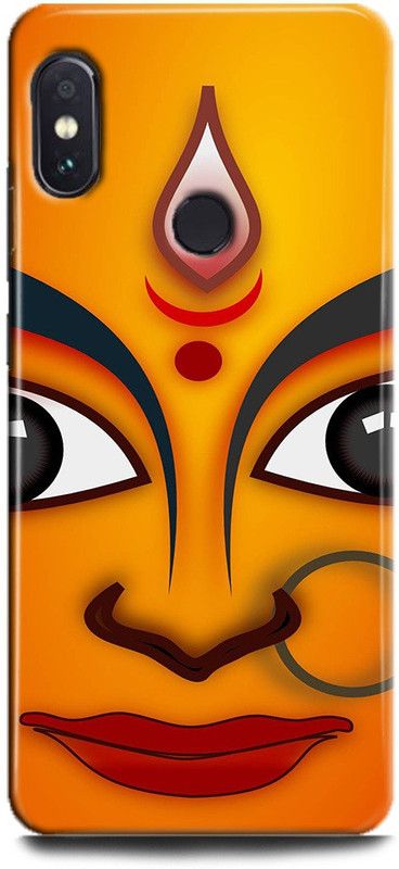 FIKORA Back Cover for Redmi Note 6 Pro/MZB6882IN/MZB6883IN DURGA MAA PRINTED  (Multicolor, Hard Case, Pack of: 1)