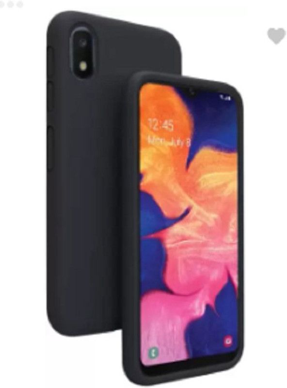 SRAVZ CASE Back Cover for Samsung Galaxy A10, Samsung A10  (Black, Flexible, Pack of: 1)