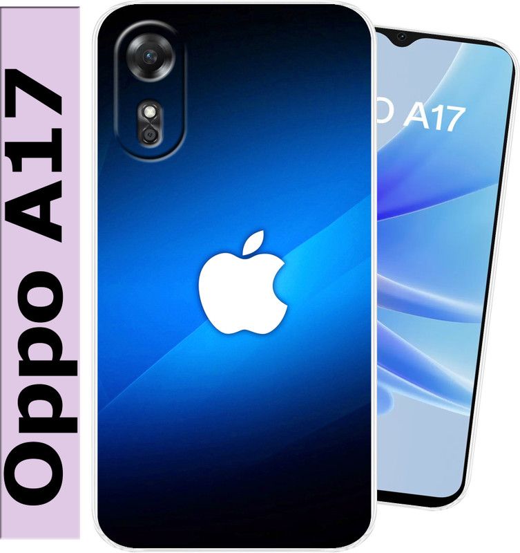 Coolcase Back Cover for Oppo A17  (Multicolor, Flexible, Silicon, Pack of: 1)