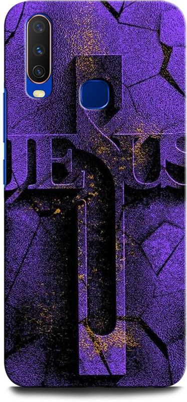 GRAFIQE Back Cover for Vivo Y15 1901 JESUS, CRIST, JESUS SAVES CROSS, GOD, LORD JESUS  (Multicolor, Shock Proof, Pack of: 1)