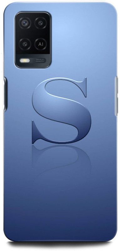 ORBIQE Back Cover for OPPO A54 2263 S, S LETTER, S ALPHABET, DESIGN, S NAME  (Multicolor, Hard Case, Pack of: 1)