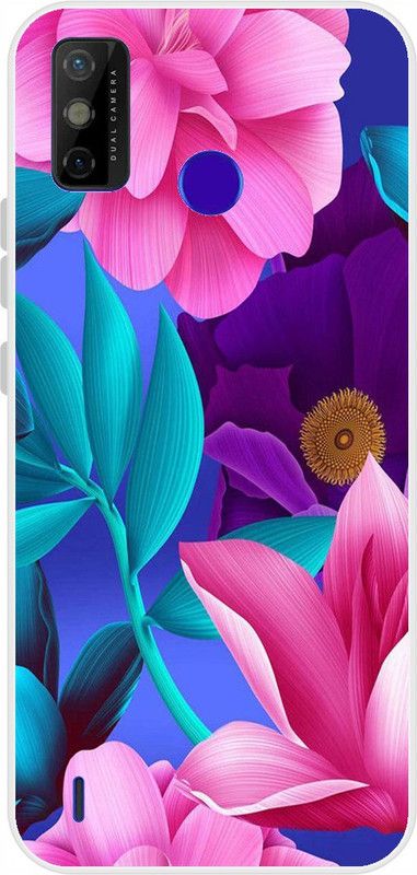 Dreamcase Back Cover for Tecno Spark Go 2020  (Multicolor, Dual Protection, Silicon, Pack of: 1)