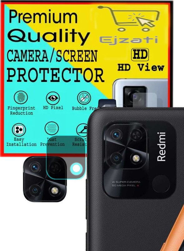 EJZATI Back Camera Lens Glass Protector for ..Redmi 10 Power & REDMI 10A BACK CAMERA PROTECTOR  (Pack of: 1)