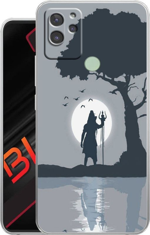 Selfless Back Cover for Lava Blaze  (Grey, Silicon, Pack of: 1)