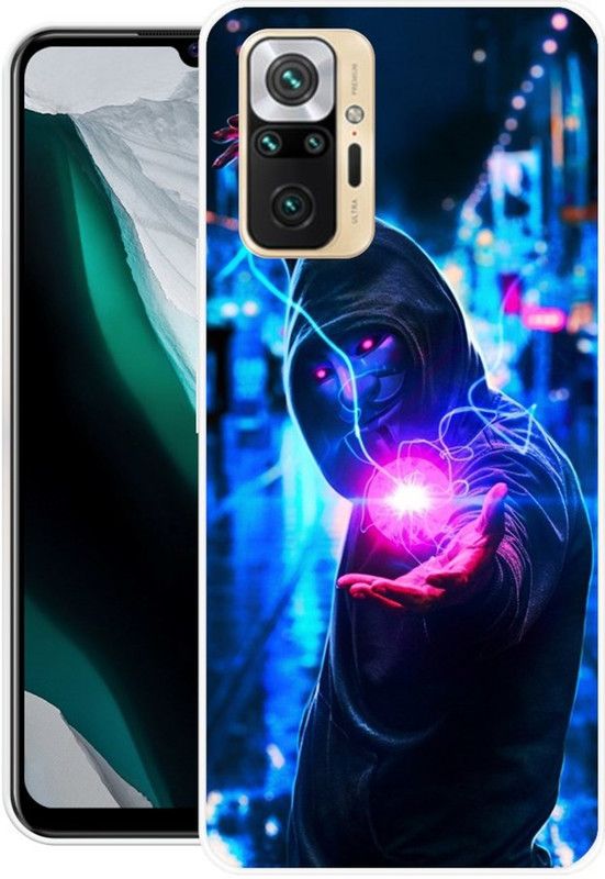 ROCKPRINT Back Cover for Redmi Note 10 Pro, Redmi Note 10 Pro Max  (Multicolor, Grip Case, Silicon)