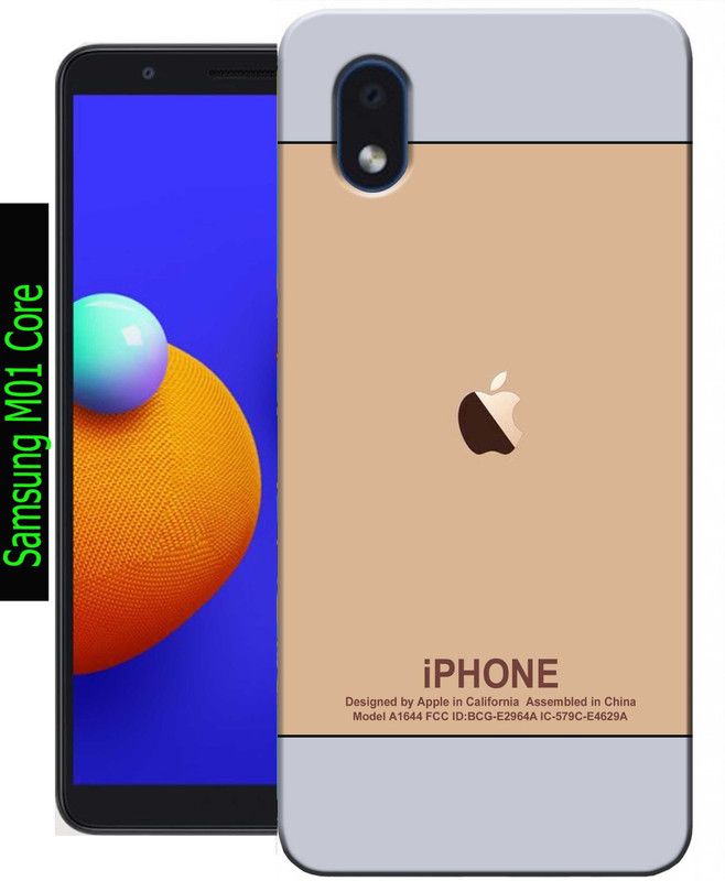 Amstyle Back Cover for Samsung Galaxy M01 Core  (Multicolor, Dual Protection, Silicon, Pack of: 1)