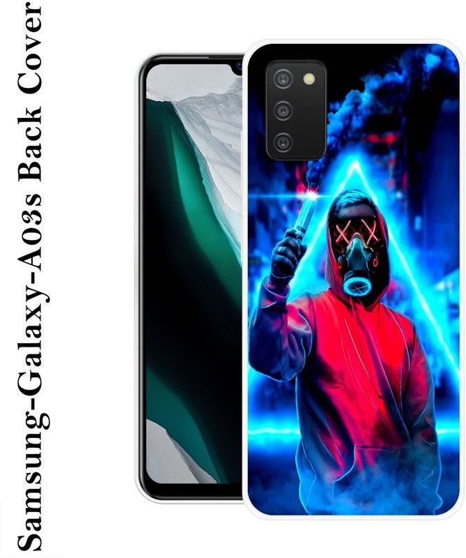 SHIVKUDI Back Cover for Samsung Galaxy A03s  (Multicolor, Hard Case, Silicon)