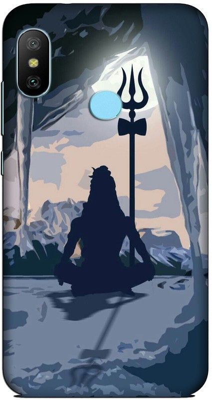CROKIAN Back Cover for Redmi 6 Pro Mahadev Back Cover  (Multicolor, Hard Case, Pack of: 1)