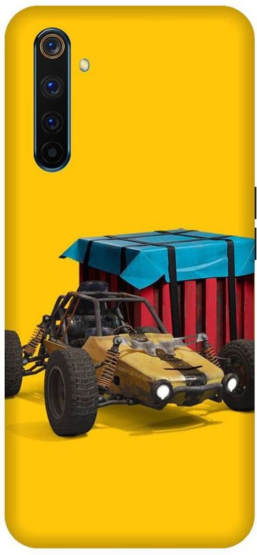 UMPRINT Back Cover for Realme 6 Pro Pubg Pubg Mobile Printed Back Cover  (Multicolor, Hard Case, Pack of: 1)