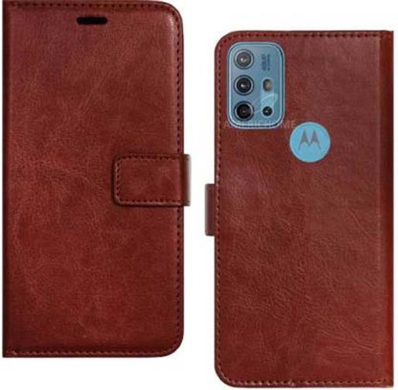 AmericHome Back Cover for Motorola G10 Power,Moto G10 Power  (Brown, Shock Proof, Pack of: 1)