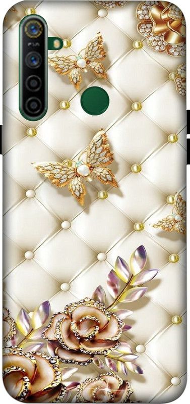CASiFLY Back Cover for Realme 5 , Realme Narzo 10 , Realme 5i , Realme 5s  (Gold, Hard Case, Pack of: 1)