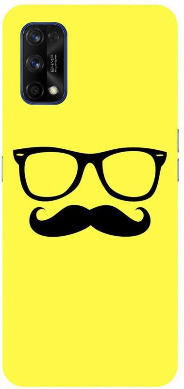 HC HARRY CREATION Back Cover for REALME 7PRO  (Yellow, Black, Grip Case, Pack of: 1)