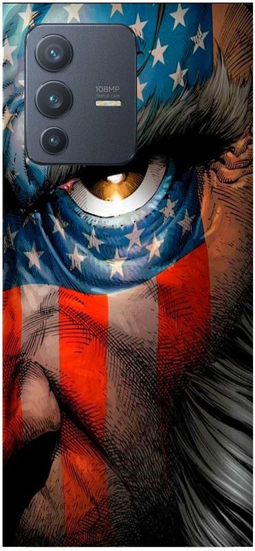 SAVETREE Back Cover for Vivo V23 Pro 5G, 300, GOD OF WAR, GAME  (Multicolor, Dual Protection, Pack of: 1)