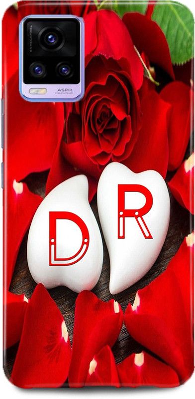 Ignite Back Cover for ViVO V20, V2025,D LOVES R NAME,D NAME, R LETTER, ALPHABET,D LOVE R NAME  (Multicolor, Hard Case, Pack of: 1)