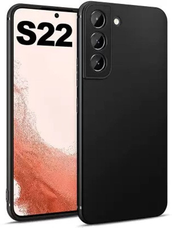 KROGER Back Cover for Samsung Galaxy S22  (Black, Grip Case, Pack of: 1)