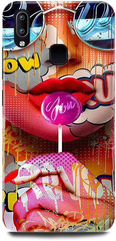 DIKRO Back Cover for Vivo V9, 1723, POP, ART, LOLI, POP, GIRL, CUTE, GIRL, LOVE  (Multicolor, Hard Case, Pack of: 1)