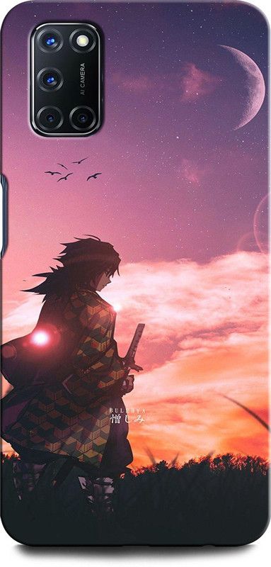 INTELLIZE Back Cover for OPPO A52 GIYU TOMIOKA, ANIME, ACTOR, CARTOON  (Multicolor, Hard Case, Pack of: 1)