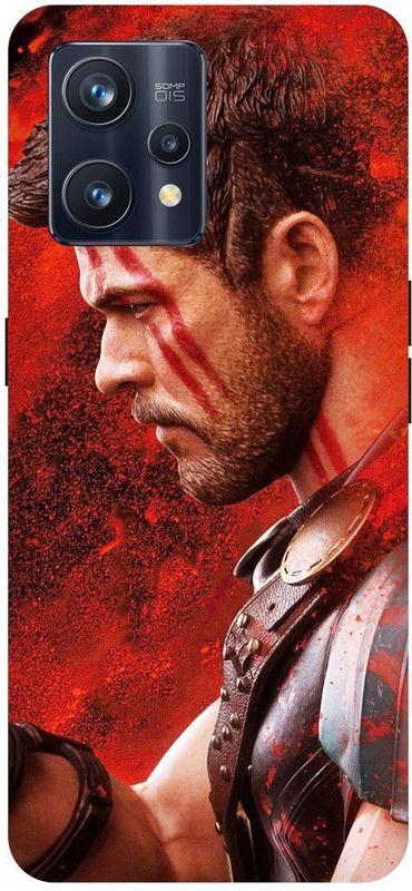 THE NARAYANA COLLECTIONS Back Cover for REALME 9 PRO PLUS- RMX3392-THOR,RANGNAROK,ANGRY,SUPER,HERO  (Multicolor, Hard Case, Pack of: 1)