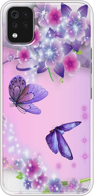 Coolcase Back Cover for LG K42  (Multicolor, Grip Case, Silicon)