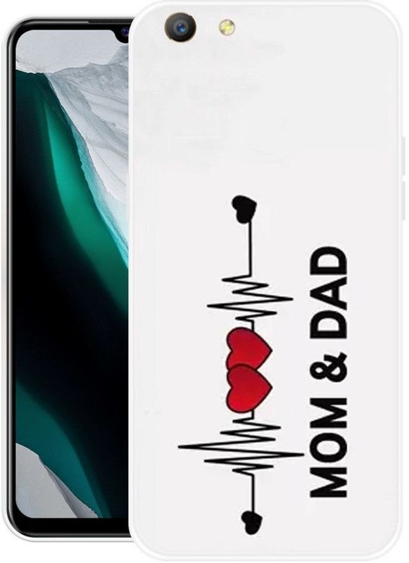 Looy Back Cover for Oppo A57  (White, Flexible, Silicon, Pack of: 1)