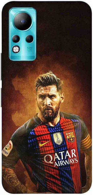 NDCOM Back Cover for Infinix Note 11 Lionel Messi Football Star Printed  (Multicolor, Hard Case, Pack of: 1)