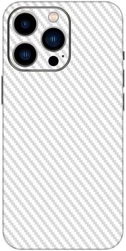 Enlinea Carbon Fiber iPhone 13 Pro Mobile Skin  (Mobile Back Skin (Pack of 2))
