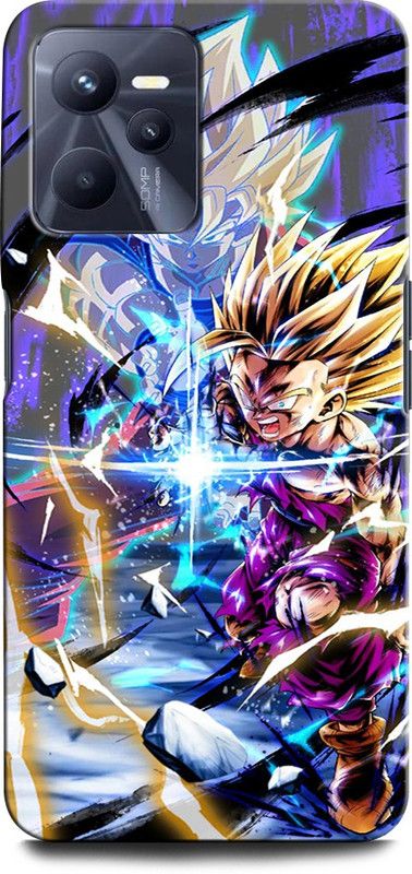 INTELLIZE Back Cover for Realme Narzo 50A Prime DOHAN SUPERSAYIAN, GOKU, POSTER, VEGETA, GOHAN, TEIN, GOHAN  (Multicolor, Hard Case, Pack of: 1)