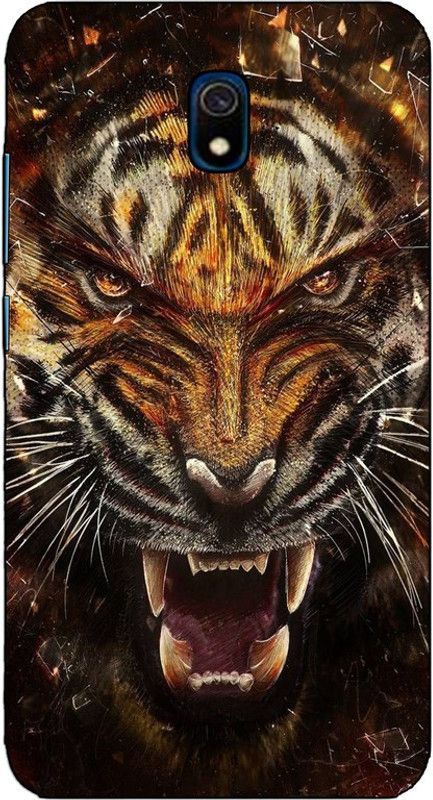 CROKIAN Back Cover for Reami 8A Lion Back Cover  (Multicolor, Hard Case)