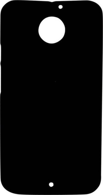 MOBIRUSH Back Cover for Motorola Moto X  (Black, Silicon, Pack of: 1)